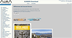 Desktop Screenshot of kunden.auraonline.ch